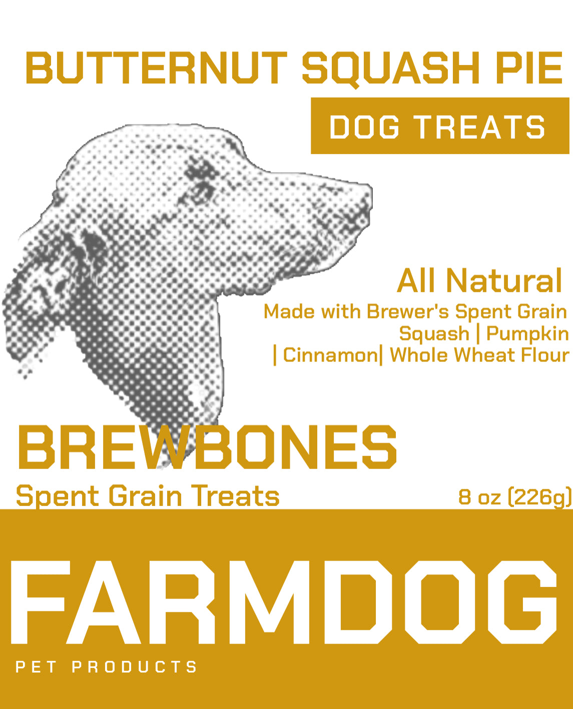 Spent Grain Dog Treats - FARMDOG