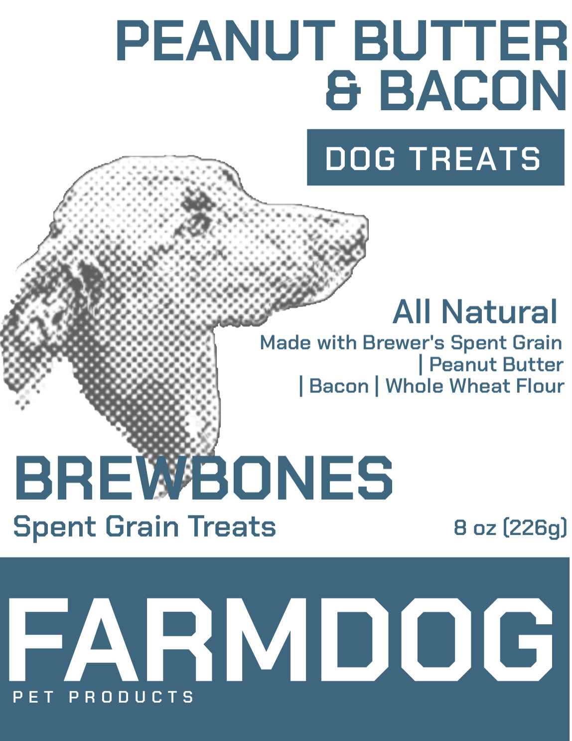 Spent Grain Dog Treats - FARMDOG