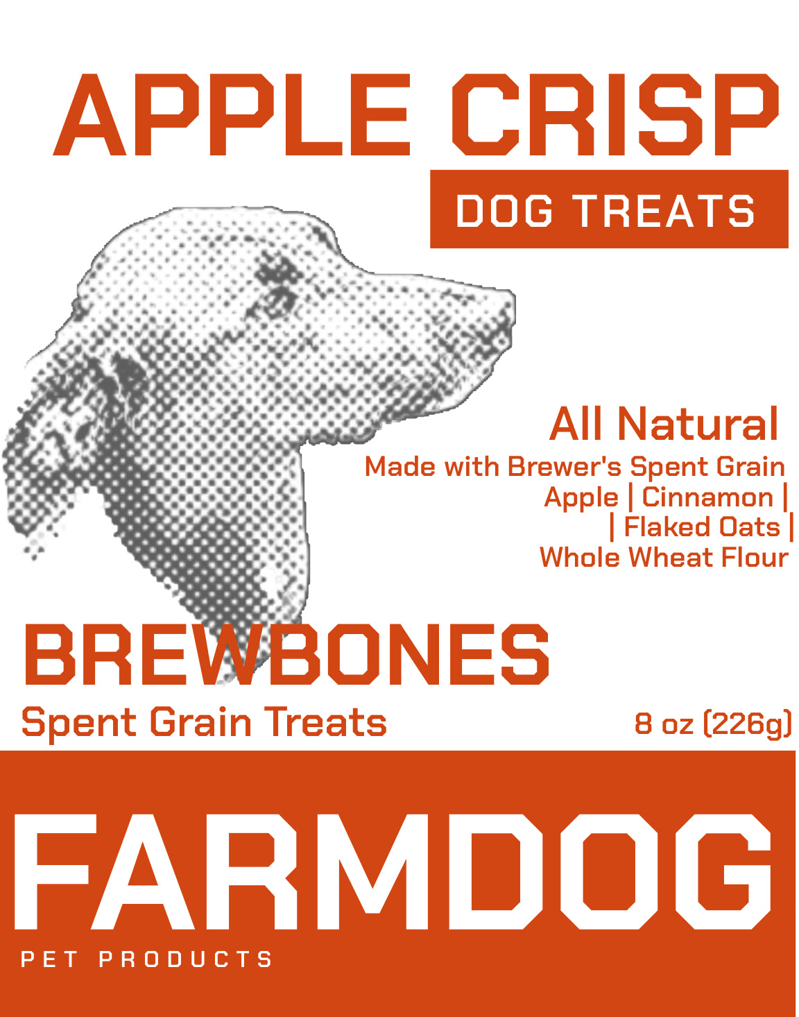 Spent Grain Dog Treats - FARMDOG