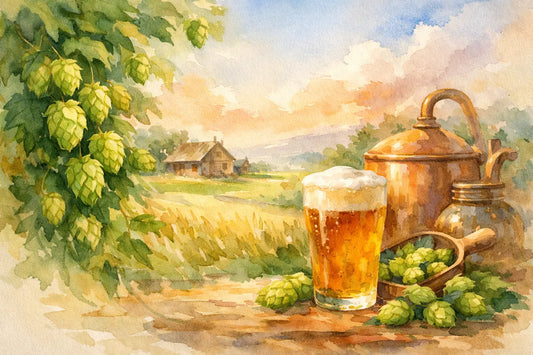 Homegrown Hops Brewing at Its Best