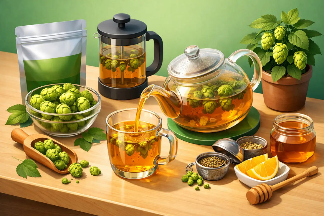 How to Use Hop Tea at Home