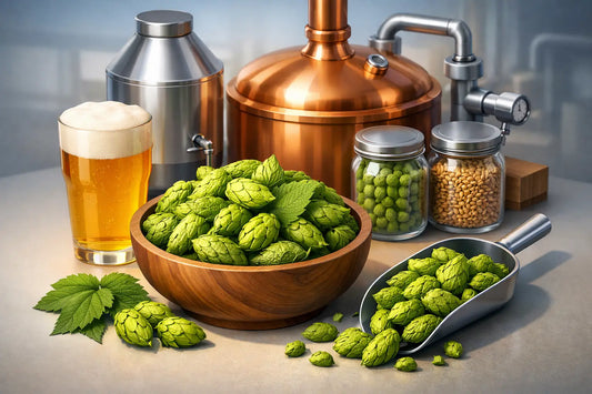 Whole Leaf Hops for Brewing Explained
