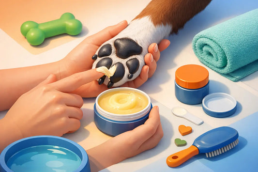 How to Apply Dog Paw Balm Without the Fuss
