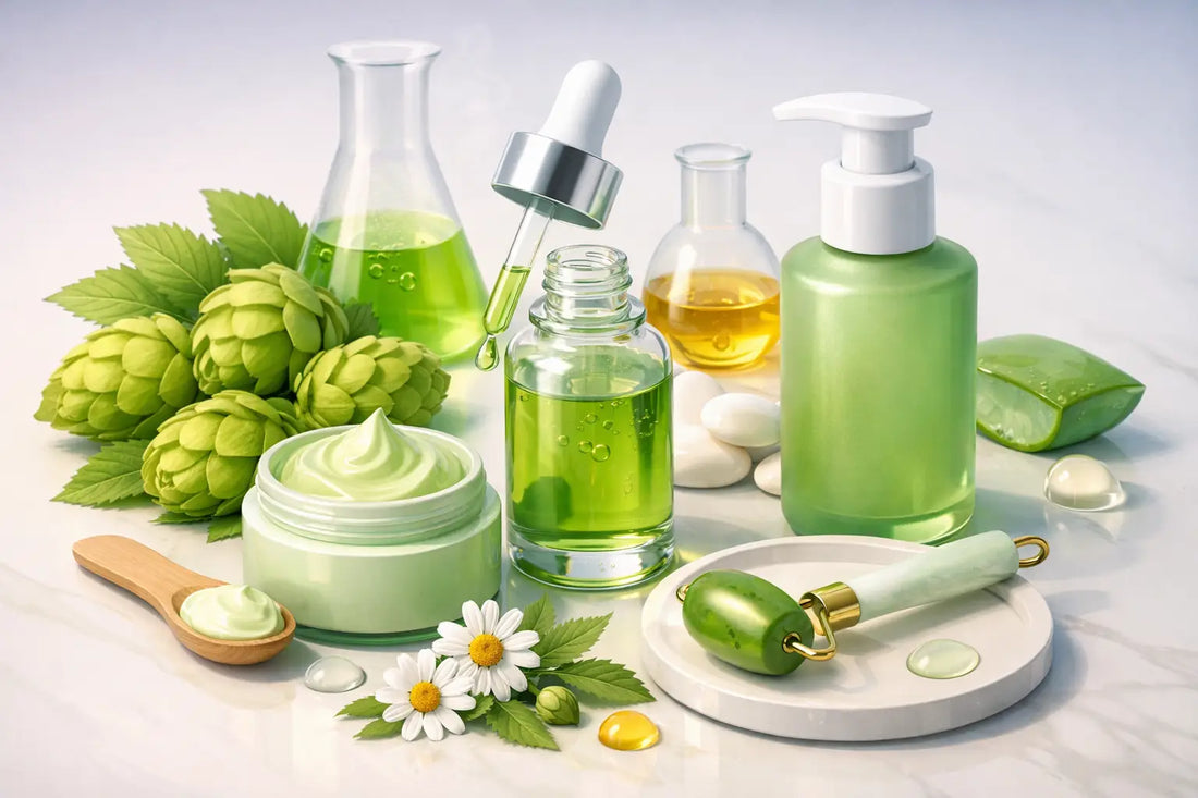 Best Hop Skincare Ingredients for Calm Skin