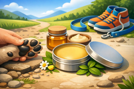 Natural Dog Paw Balm for Happy, Healthy Walks