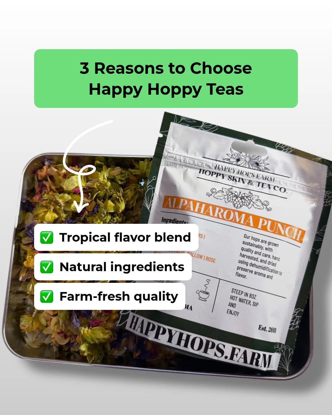 Loose Leaf Hoppy Tea