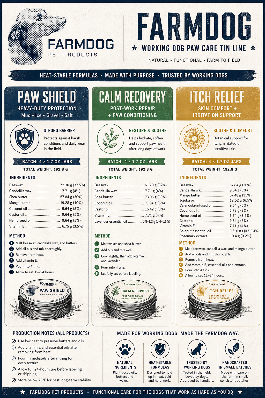 Paw Balm Salve: Soothing & Nourishing Care for Your Dog’s Paws 🐾✨