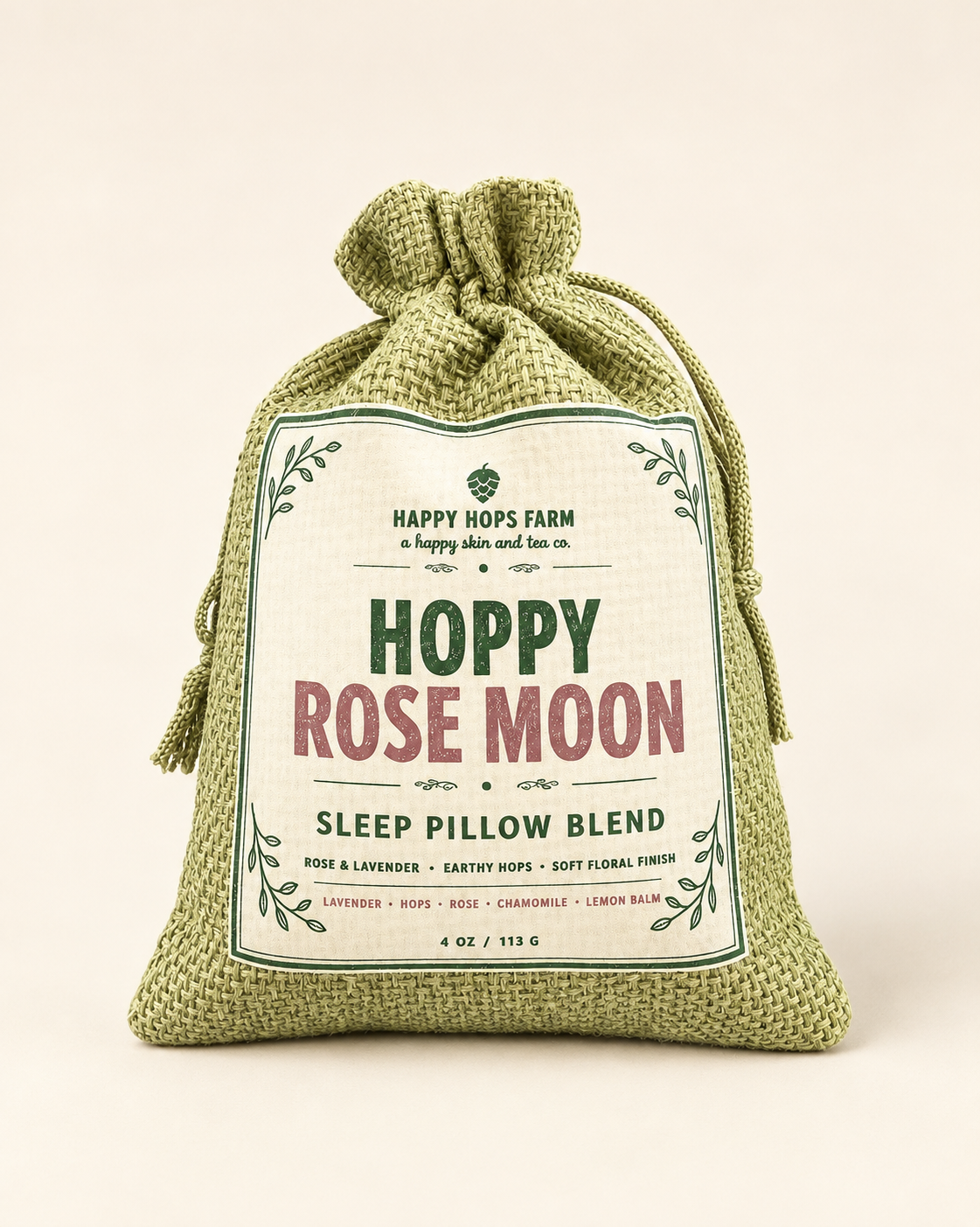 Hop Flower Sleep Pillow