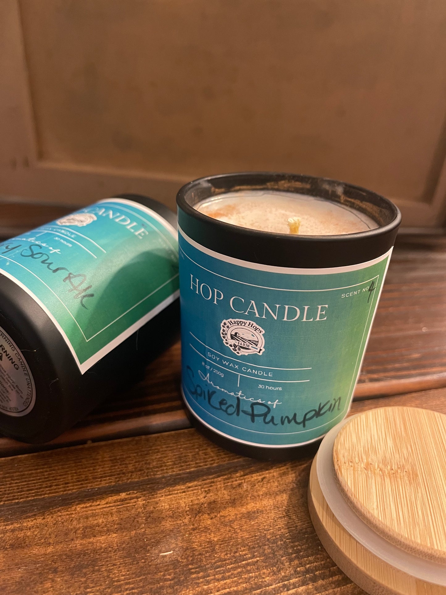 Beer and Hop Candle
