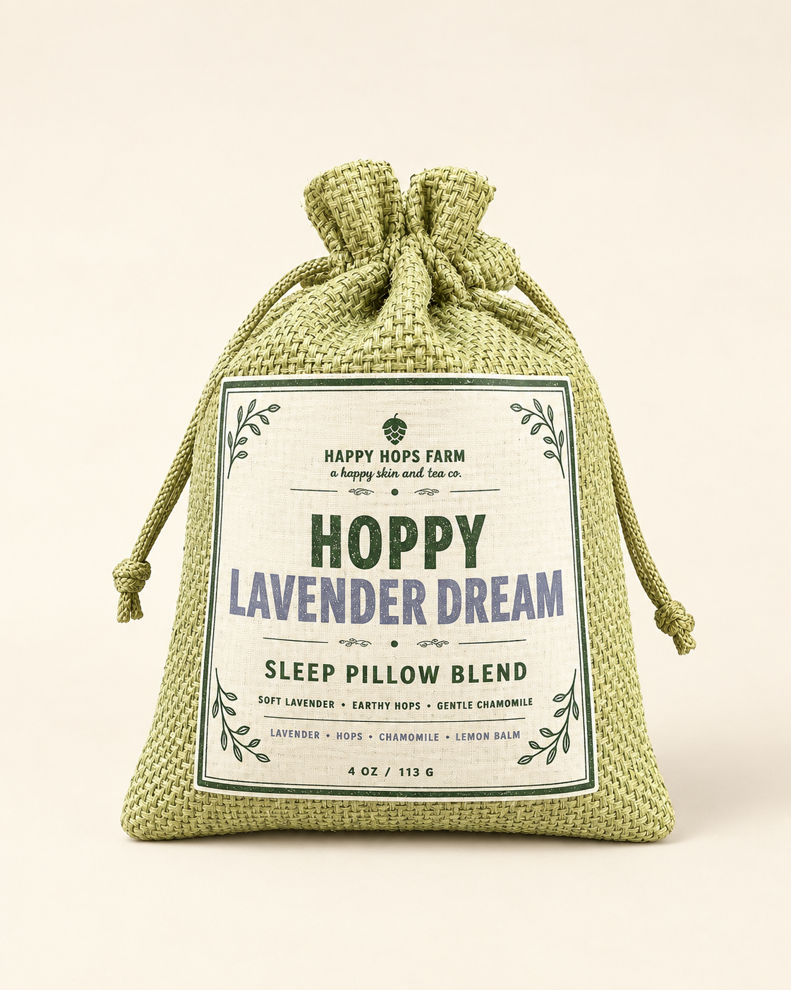 Hop Flower Sleep Pillow
