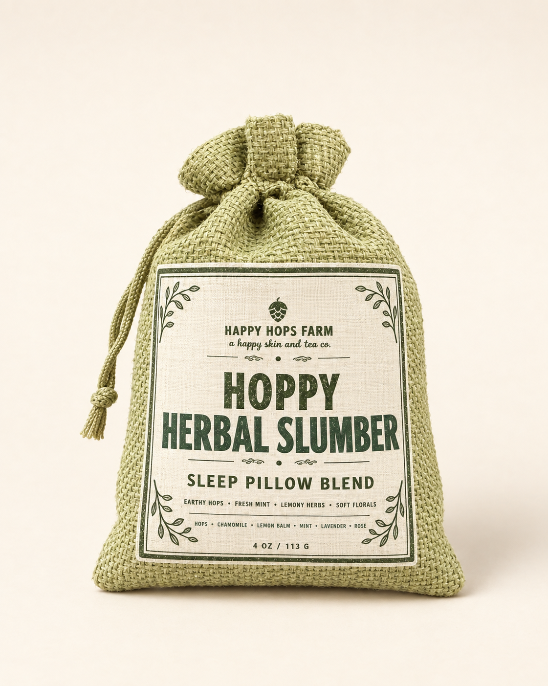 Hop Flower Sleep Pillow