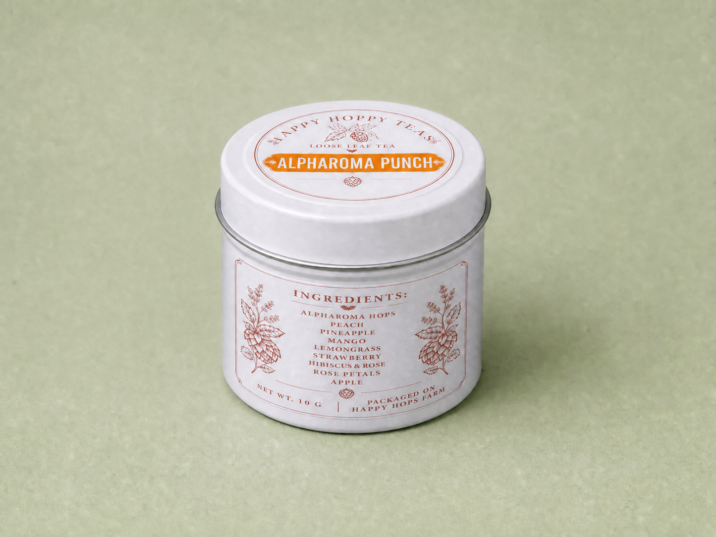 Loose Leaf Tea Tin - Sample Size