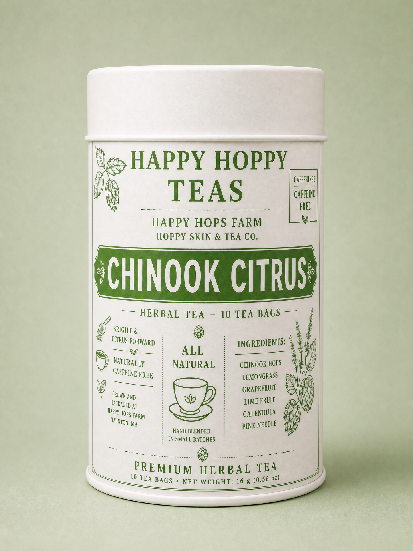 Hoppy Tea Tin