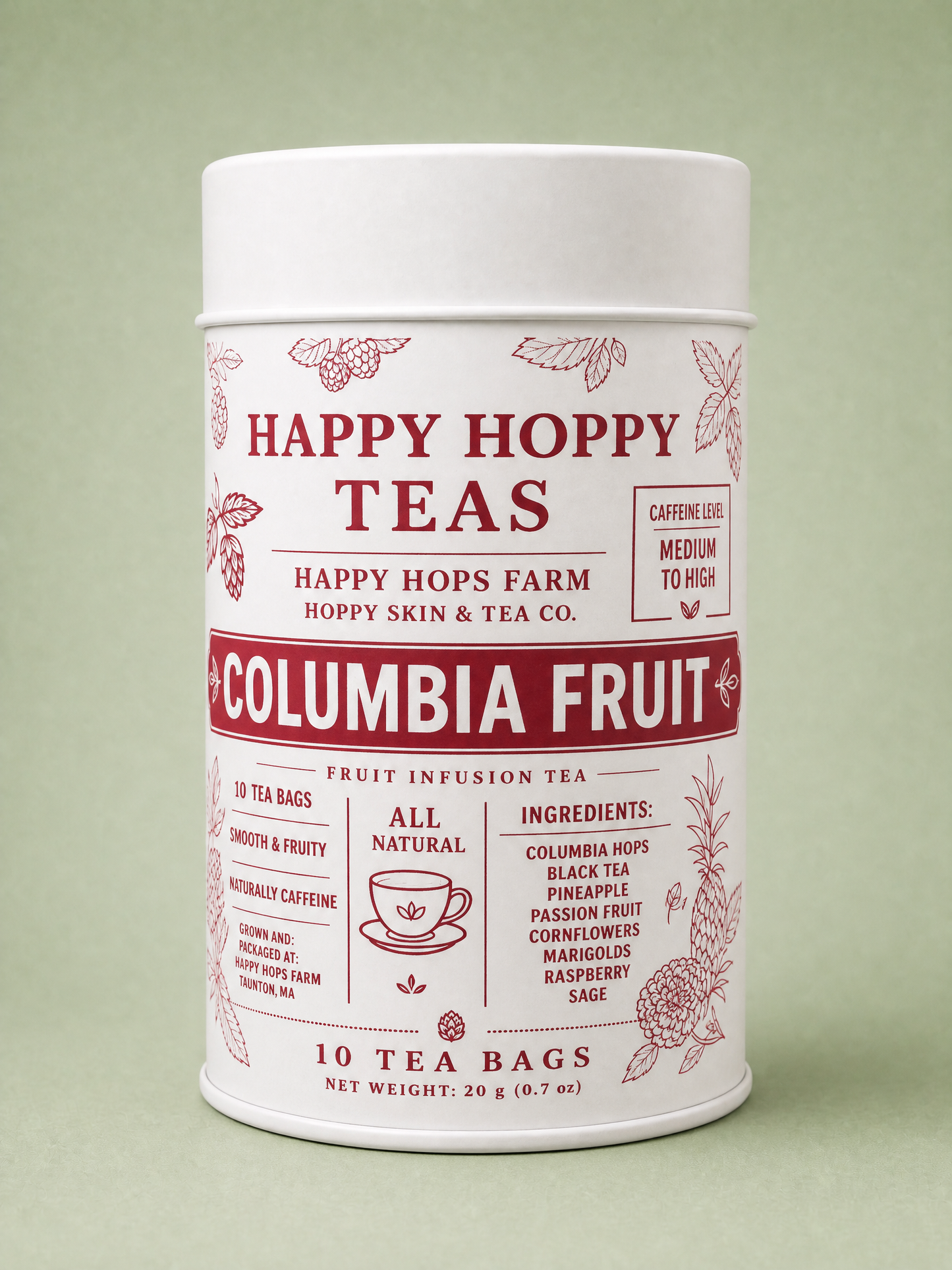 Hoppy Tea Tin