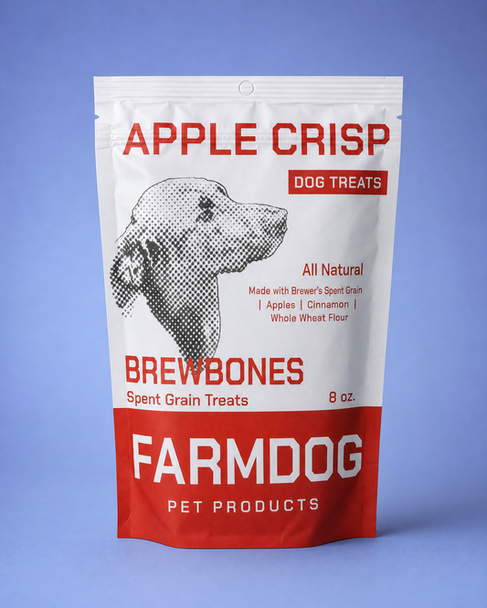 Spent Grain Dog Treats - FARMDOG