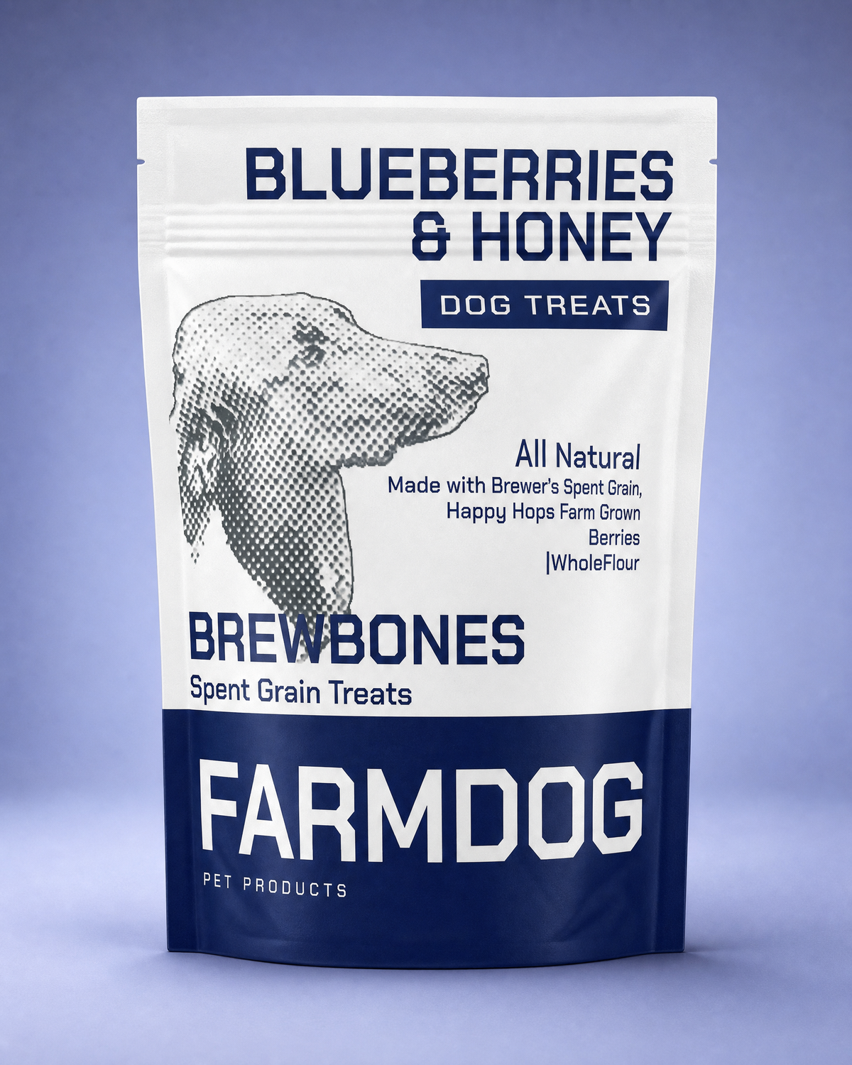 Spent Grain Dog Treats - FARMDOG