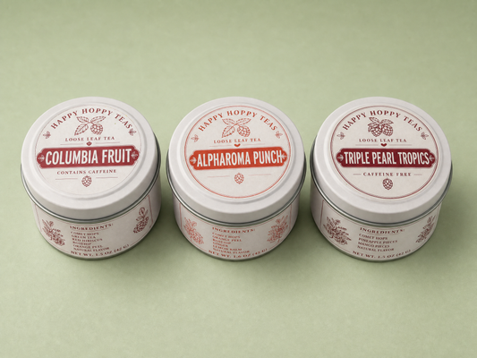 Loose Leaf Hoppy Tea Tin - Sample Size