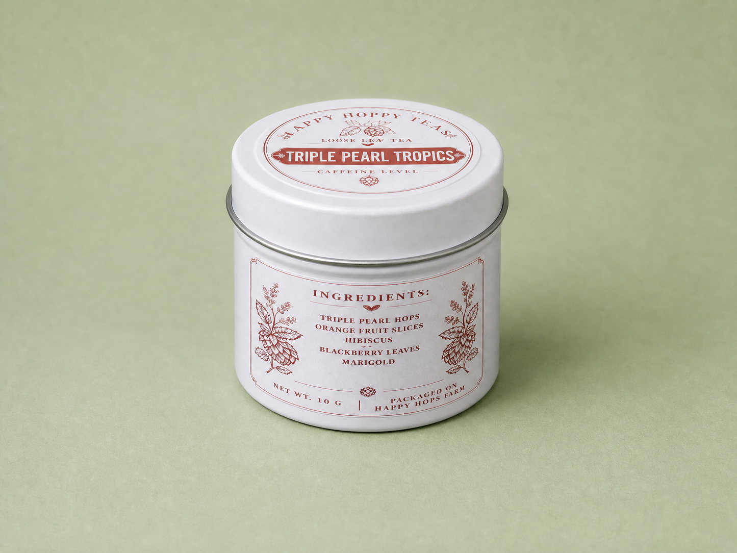 Loose Leaf Tea Tin - Sample Size